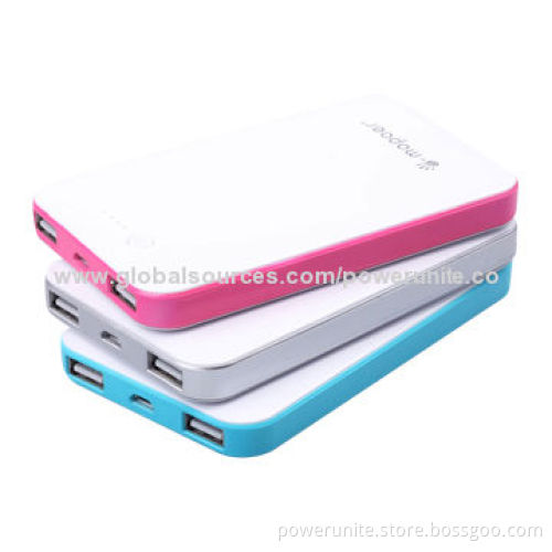 Universal Colorful Power Banks/External Batteries with 8,000mAh High-capacity